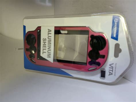 New Redpink Ps Vita Aluminum Shell Case For Psvita Ps Vita 1000 Z5 Ebay