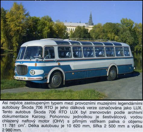 Autobus Škoda 706 Rto Lux Aukro