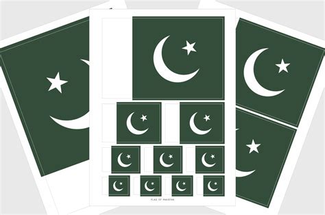 Pakistan Flag Sticker, Weatherproof Vinyl Pakistani Flag Stickers ...