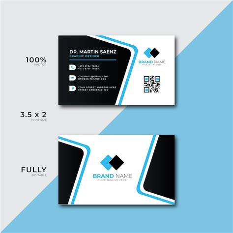 Premium Vector | Modern business cards design.