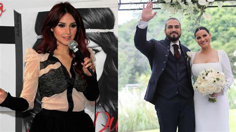 Dulce María revela la razón de su ausencia en la boda de Maite Perroni