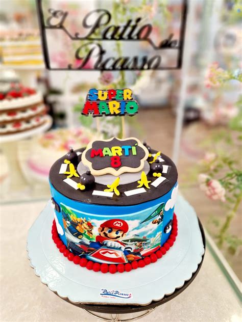 Tarta Cumpleaños Super Mario Bros Gamer El Patio de Picasso