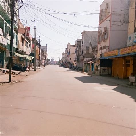 Nizamabad City During Lockdown Photos