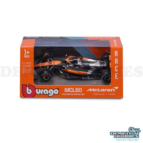 MCLAREN F1 MCL60 2023 1 43 SCALE BBURAGO Denkit Hobbies