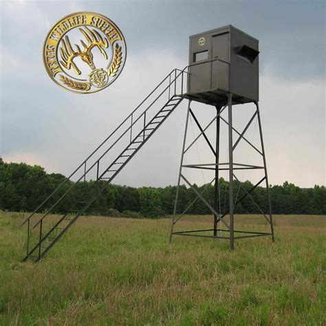 5x5 Deer Blinds For Sale Elevated Deer Blinds Texas Wildlife Supply