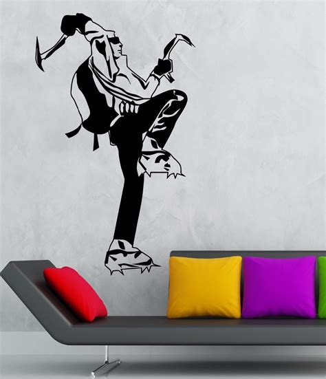 Climbing Sticker Climbers Decal Extreme Sports Posters Vinyl Wall