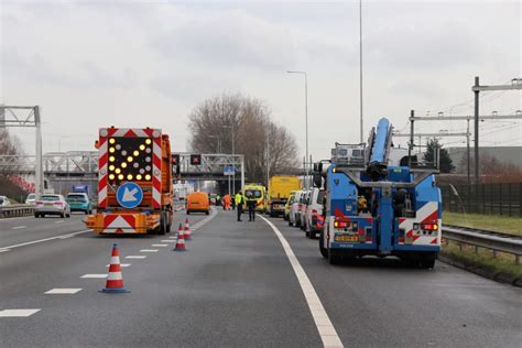 Flinke Schade Na Ongeval Op De Rijksweg A Thv Nootdorp Zoetermeer