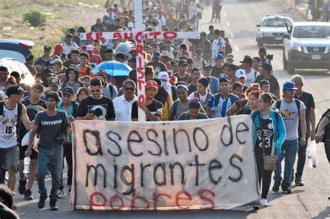 La Jornada Parten De Tapachula Mil Personas En Caravana Viacrucis