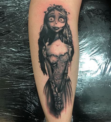 Corpse Bride Tattoo Timburton Tattoo Tattooart Tattoodesign