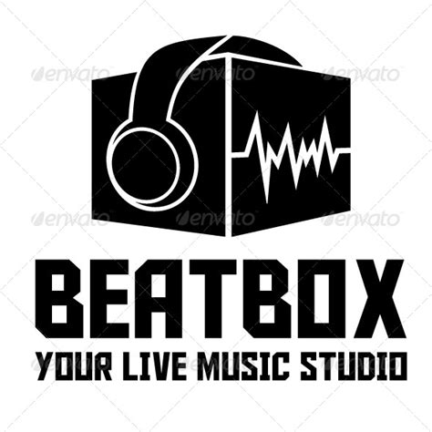 Beatbox Music Studio Logo By Pixelariskie Graphicriver