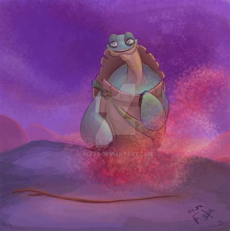 #37 Daily Paint - Master Oogway by Fefss on DeviantArt