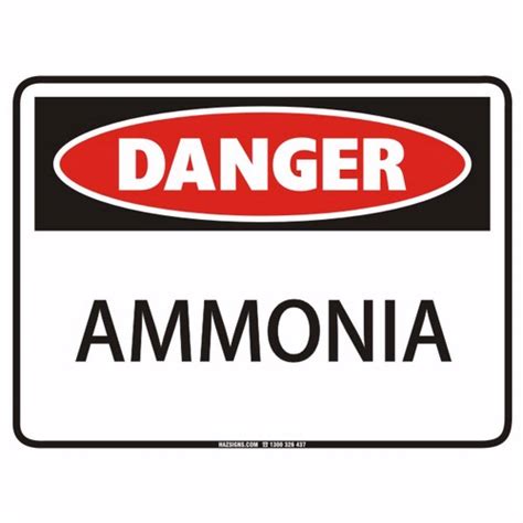 Ammonia Hazard Symbol