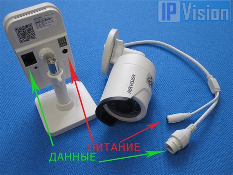 Как можно подать питание на ip камеру видеонаблюдения