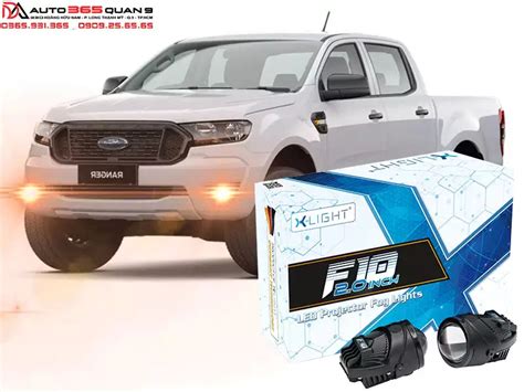 ĐỘ BI GẦM CHO FORD RANGER X LIGHT F10 2 0 INCH Độ đèn ô tô Cách