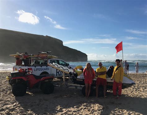 Rnli Lifeguards Rescue Man From Powerful Rip At Mawgan Porth Rnli