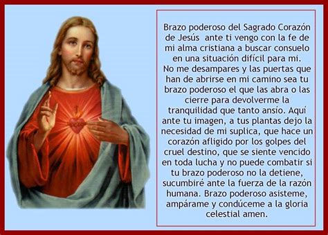 Oraciones para TI y para MÍ Brazo Poderoso del Sagrado Corazón de