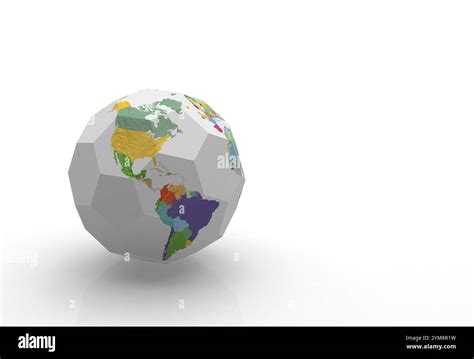 world map   cube stock photo alamy