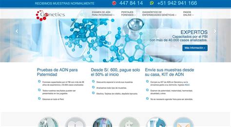 Genetics centro de génetica y ADN de paternidad en Ciudad de Lima