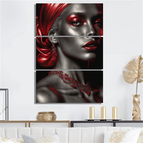 Mercer41 Vintage Beauty Ii Woman Sensual Canvas Wall Art Set Wayfair