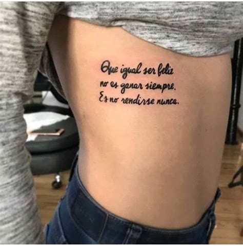 Álbumes 102 Foto Frases Para Tatuajes En La Costilla Para Mujer Lleno