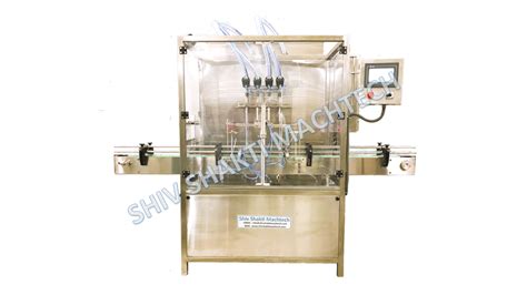 4 Head Servo Based Gear Pump Filling Machine At 545000 Servo