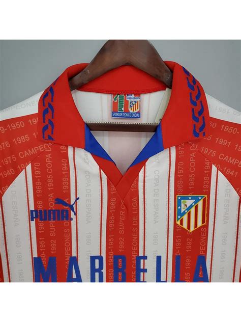 Camiseta Retro Atletico Madrid Primera Equipaci N Baratas