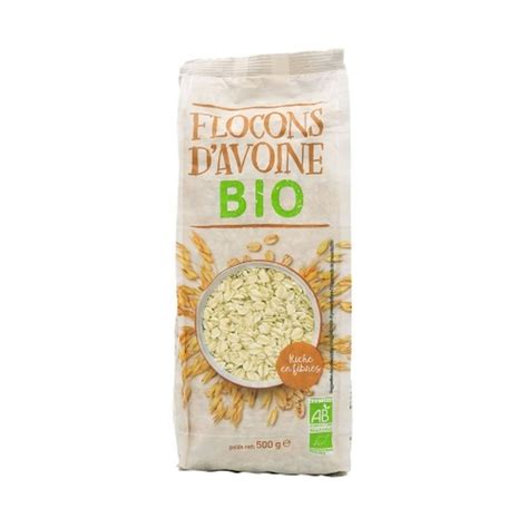 Flocons D Avoine BIO Paquet 500g