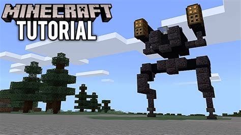 Minecraft Ps Black Mantis Mech Build Tutorial Youtube