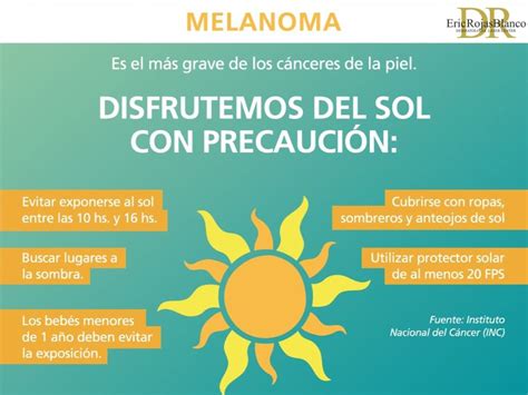 23 De Mayo Se Celebra El Día Mundial Contra El Melanoma Dr Eric