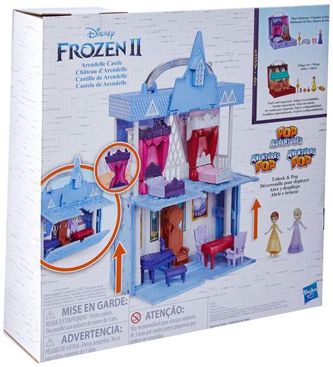 Disney Frozen Pop Adventures Arendelle Castle Playset With Handle