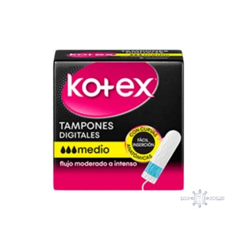 Kotex Tampones Digitales X8 Los 4 Soles Empresa De Limpieza Seguridad