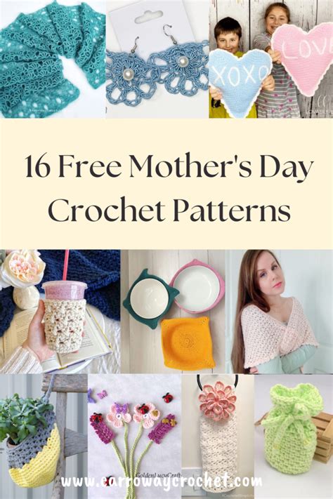 Free Mothers Day Crochet Patterns Carroway Crochet