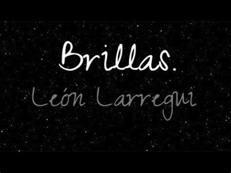 Canciones para una vida Brillas León Larregui