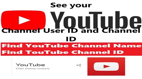 How To See User ID And Channel ID On YouTube 2021 YouTube