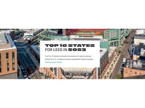 Usgbc Announces Top 10 Us States For Green Building In 2023 Building Enclosure