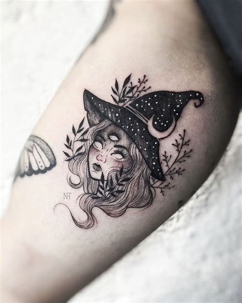 Nat Correa tatuagem ilustração on Instagram Bruxas também