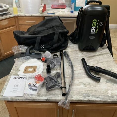 Atrix Vacbp Ergo Standard Bundle Hepa Backpack Vacuum Ebay