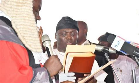 Just In Dr Agbu Kefas Sworn In As Governor Of Taraba State