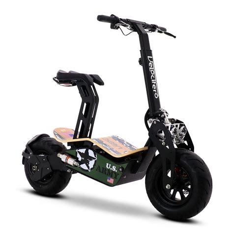 Velocifero Mad Lithium V W Pp W Us Army Adult Electric Scooter