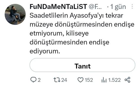 FuNDaMeNTaLiST on Twitter Ulan söylediğim bişey de çıkmasın yav