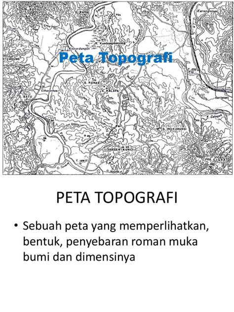 PDF Peta Topografi 2 DOKUMEN TIPS