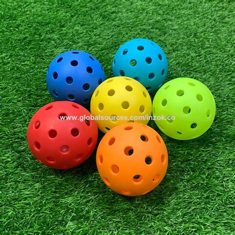 Buy Wholesale China Wholesale Approved Standard 40 Holes Pickleball Outdoor Balls Competition ...