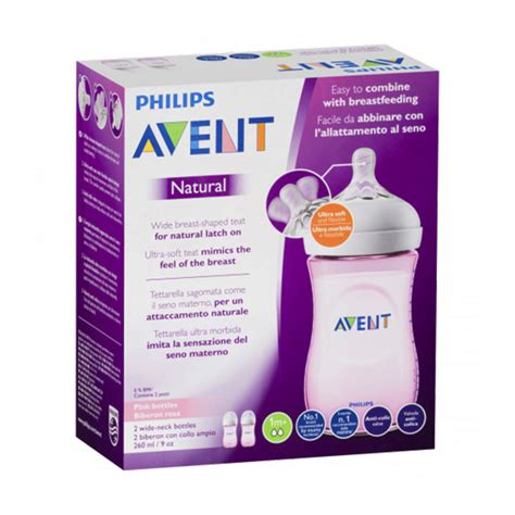 Philips Avent Natural Bottle Ml Pink Pk The Mallbd