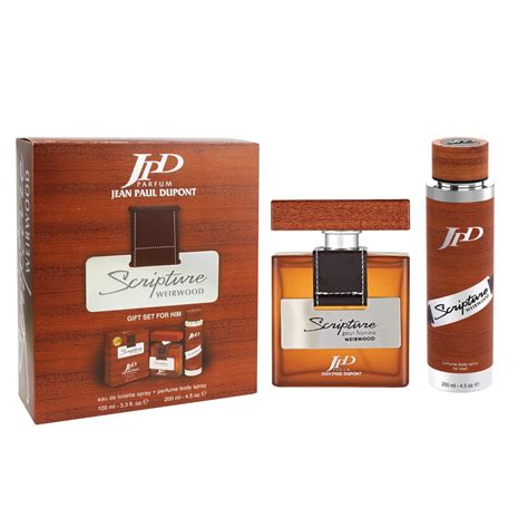 Jean Paul Dupont Scripture Weirwood 2Pcs Promo Pack Eau De Toilette