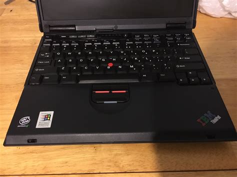 Stephen Foxs Ibm Thinkpad T23 2002