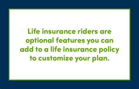 Life Insurance Riders Custom Life Insurance Efinancial