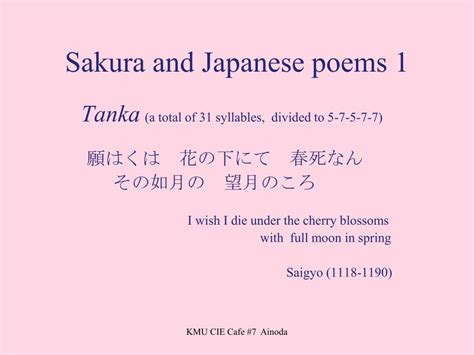 Sakura Japanese Folk Song Lyrics