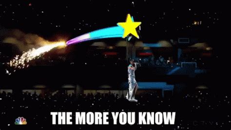 The More You Know GIF - The More You Know Superbowl Katyperry - Discover & Share GIFs