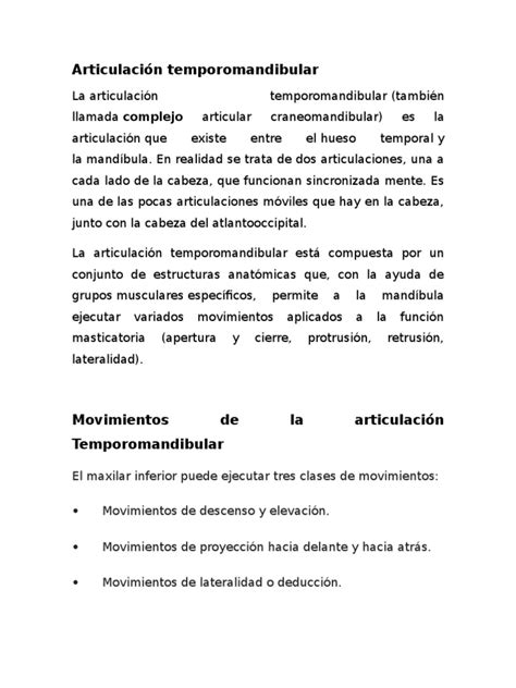 Pdf Articulaci N Temporomandibular Dokumen Tips