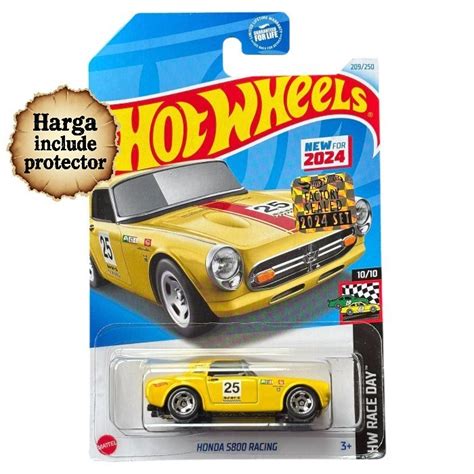 Jual Honda S Racing Kuning Hot Wheels Factory Sealed Shopee Indonesia